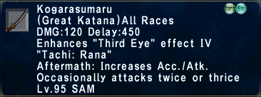 Kogarasumaru (Level 95) description.png