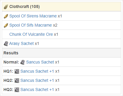 Sancus Sachet