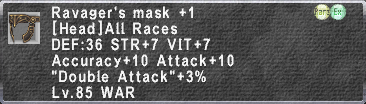 Ravager's Mask +1 description.png