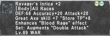 Ravager's Lorica +2 description.png